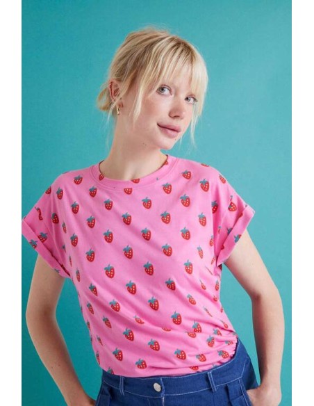 CAMISETA CON ESTAMPADO SUGAR.