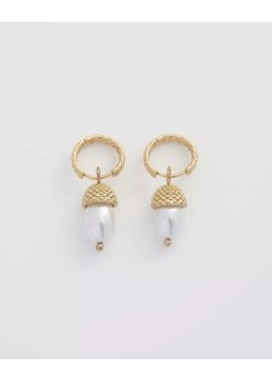 PENDIENTES BELLOTA ESMALTADOS.