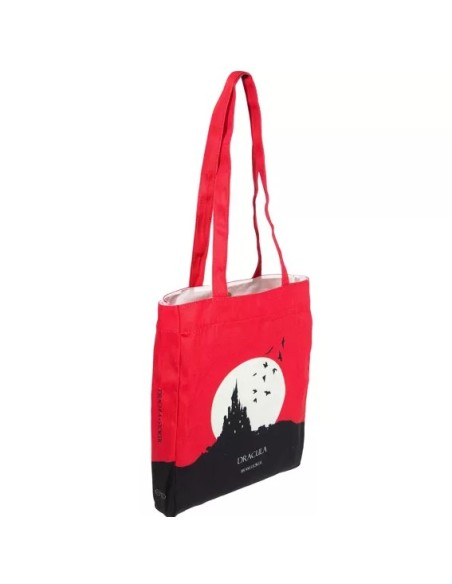 DRÁCULA MOON RED,BOLSO TOTE.