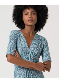 VESTIDO CON DETALLE NUDO EN CINTURILLA. 2