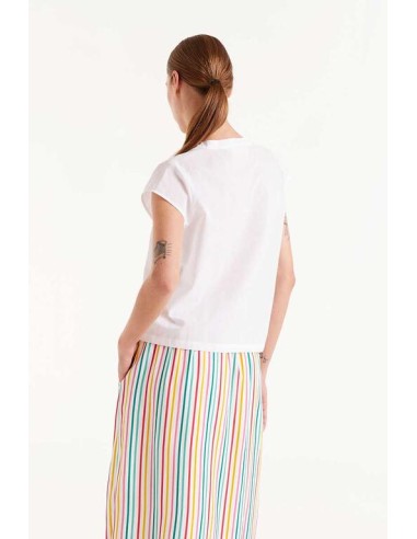 CAMISA CON ESTAMPADO PIÑAS,CUELLO MAO,M/CORTA.