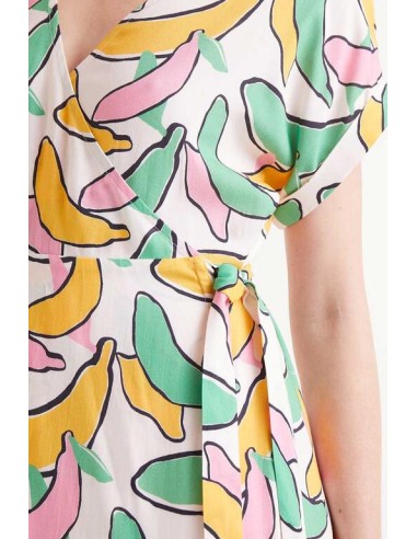 VESTIDO MIDI ESTAMPADO BÁNANA.