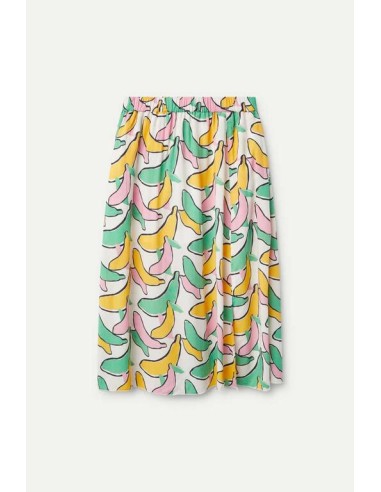 FALDA MIDI ESTAMPADO BÁNANA.