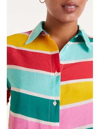 CAMISA RAYAS COLOUR WAVE.