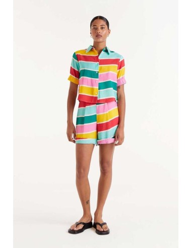 CAMISA RAYAS COLOUR WAVE.