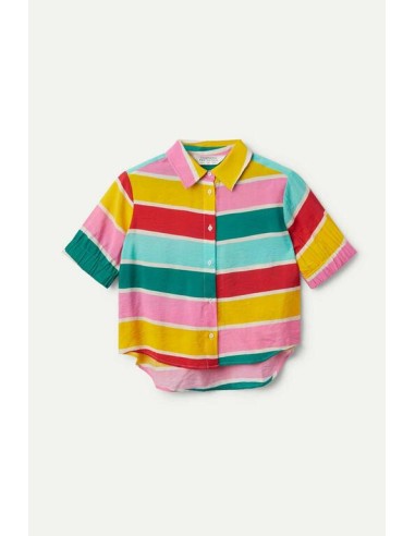 CAMISA RAYAS COLOUR WAVE.