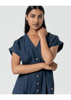 VESTIDO CAMISERO LARGO MIDI. 2