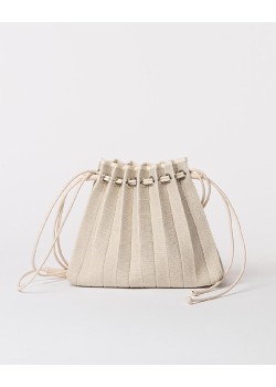 BOLSO PLISADO CON ASA MULTIPOSICIÓN. 2