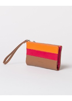 CARTERA SOFT GRANDE TRICOLOR. 2
