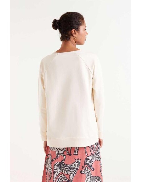 SUDADERA PRINT CEBRA.