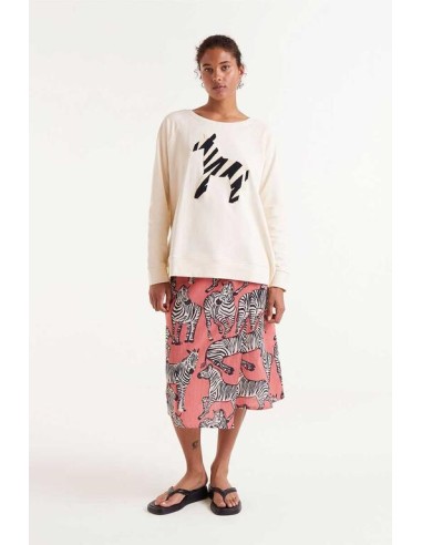 SUDADERA PRINT CEBRA.