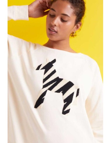 SUDADERA PRINT CEBRA.