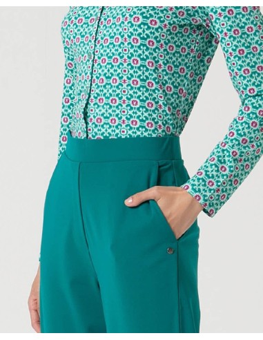 PANTALÓN RECTO TIPO PITILLO.