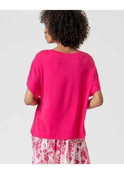 Camiseta oversize escote barco 2