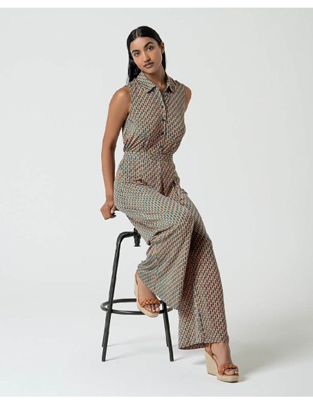 Camisa sin mangas Turquesa