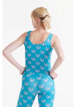 TOP DEPORTIVO ESTAMPADO  DE LAZOS. 2