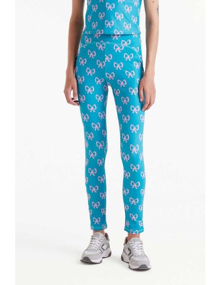 LEGGINS DEPORTIVOS ESTAMPADO DE LAZOS.