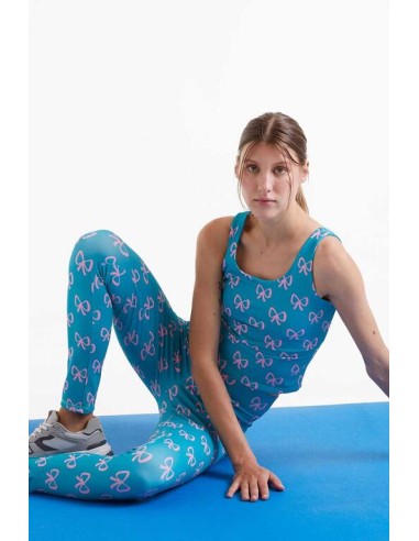 LEGGINS DEPORTIVOS ESTAMPADO DE LAZOS.