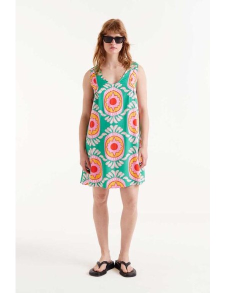 VESTIDO CORTO ESTAMPADO CURITIBA.