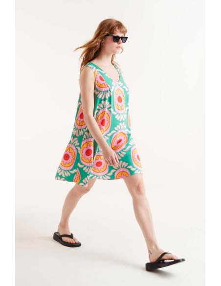 VESTIDO CORTO ESTAMPADO CURITIBA.