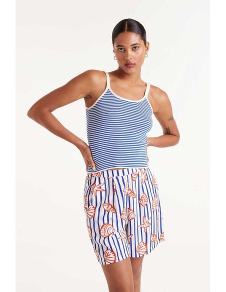 SHORTS ESTAMPADO DE RAYAS NEMO.