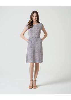 515KAAL712 51 VESTIDO M/C CINTURON