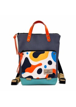 MOCHILA BOOK HOLDER MINI IMPERMEABLE,ABSTRACTO.