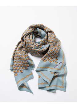 PAÑUELO RECTANGULAR ESTAMPADO.