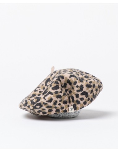 BOINA DE LANA ESTAMPADA.