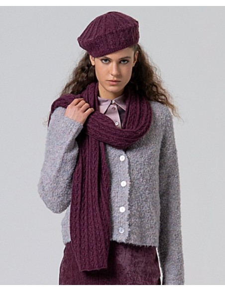 BOINA TRICOT DE FANTASÍA.