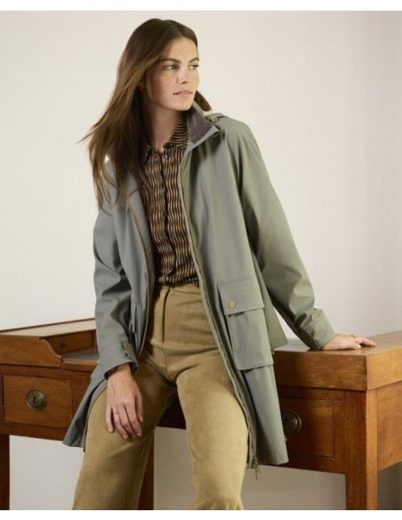 CHUBASQUERO IMPERMEABLE CON FORRO POLAR.