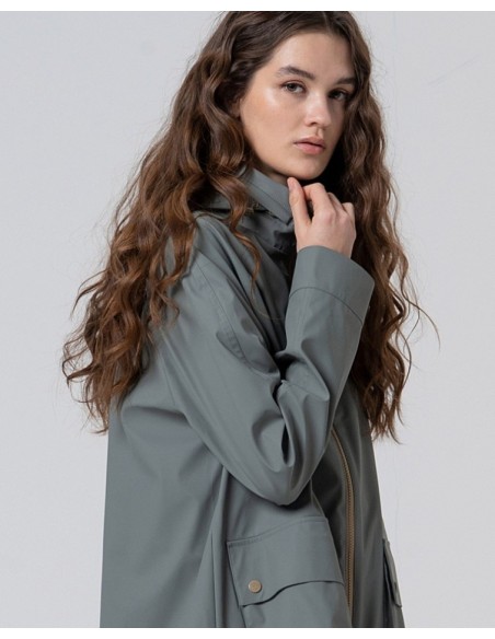 CHUBASQUERO IMPERMEABLE CON FORRO POLAR.