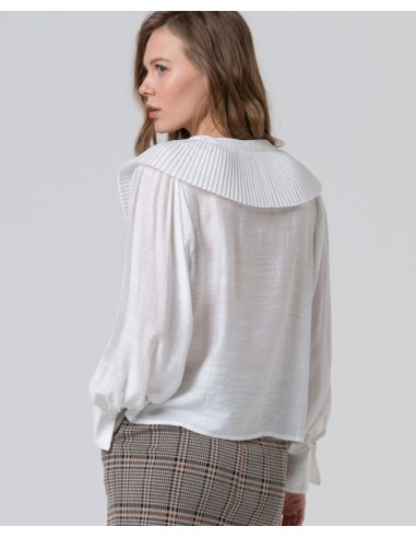 CAMISA CON CUELLO BABYDOLL XL.