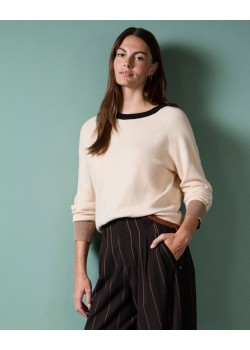 JERSEY TRICOT CON DETALLES A CONTRASTE. 2
