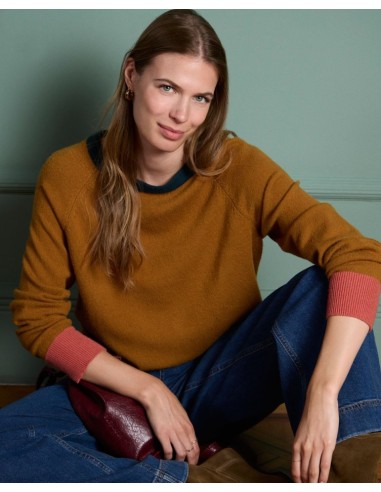 JERSEY TRICOT CON DETALLES A CONTRASTE.