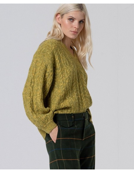 PANTALÓN DE CUADROS RECTO