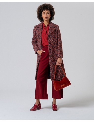 PANTALÓN AMPLIO CON DETALLE BOTONES EN CINTURA.