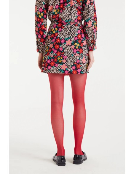 FALDA CORTA CON ESTAMPADO GIARDINO.