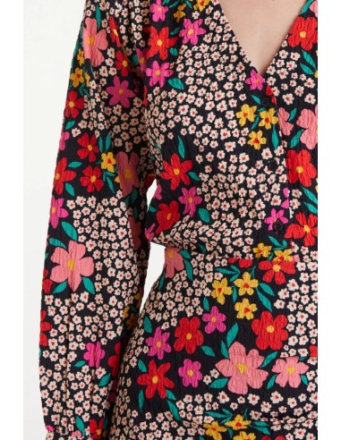 FALDA CORTA CON ESTAMPADO GIARDINO.