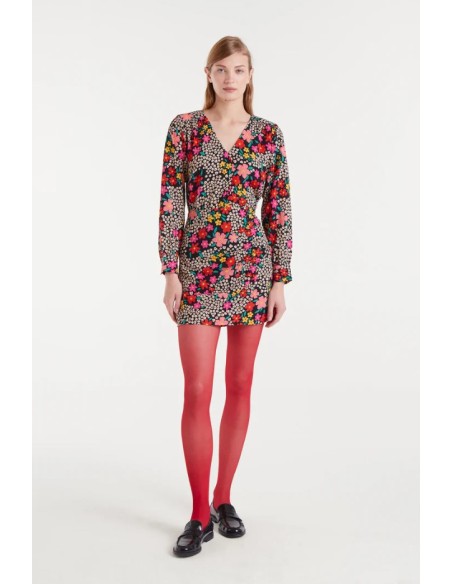 FALDA CORTA CON ESTAMPADO GIARDINO.