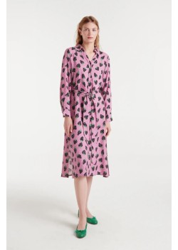 VESTIDO MIDI CAMISERO CON ESTAMPADO MORANGO SMALL.