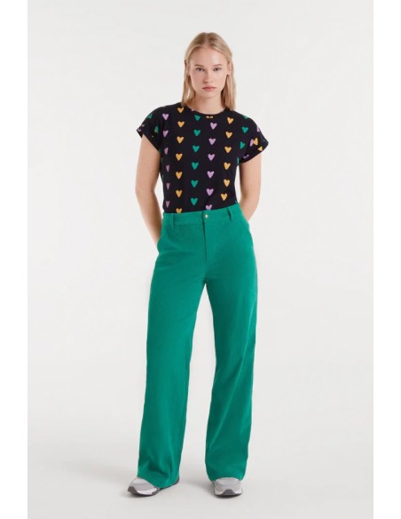 CAMISETA 100% ALGODÓN CON ESTAMPADO CUPIDO LINES.