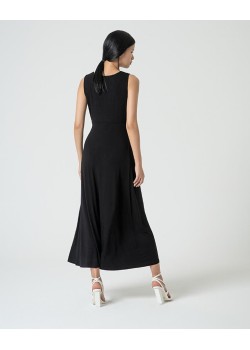 VESTIDO LARGO DE TIRANTES, CON DETALLE NUDO EN CINTURILLA. 2