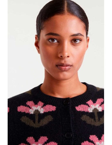 CHAQUETA JACQUARD CON ESTAMPADP BABOUSHKA BIG.