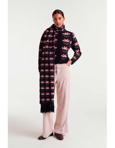 CHAQUETA JACQUARD CON ESTAMPADP BABOUSHKA BIG.