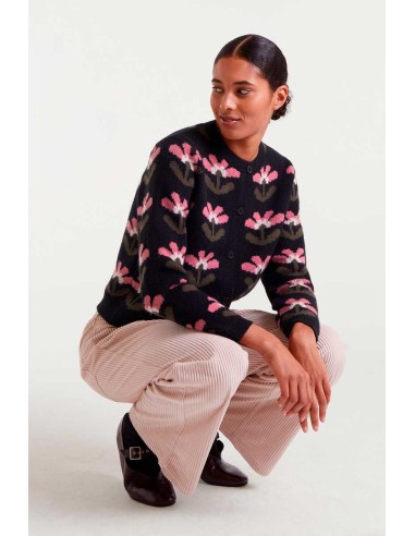 CHAQUETA JACQUARD CON ESTAMPADP BABOUSHKA BIG.