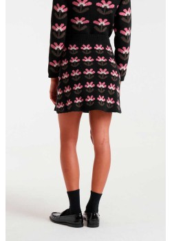 FALDA CORTA JACQUARD CONESTAMPADO BABOUSHKA SMALL. 2