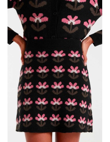 FALDA CORTA JACQUARD CONESTAMPADO BABOUSHKA SMALL.