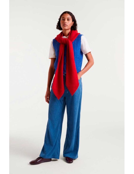 PANTALÓN RECTO DE PANA.