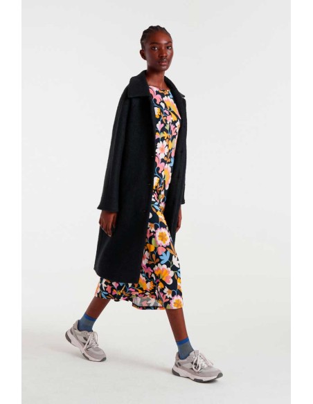 VESTIDO MIDI CON ESTAMPADO BABOUSHKA.